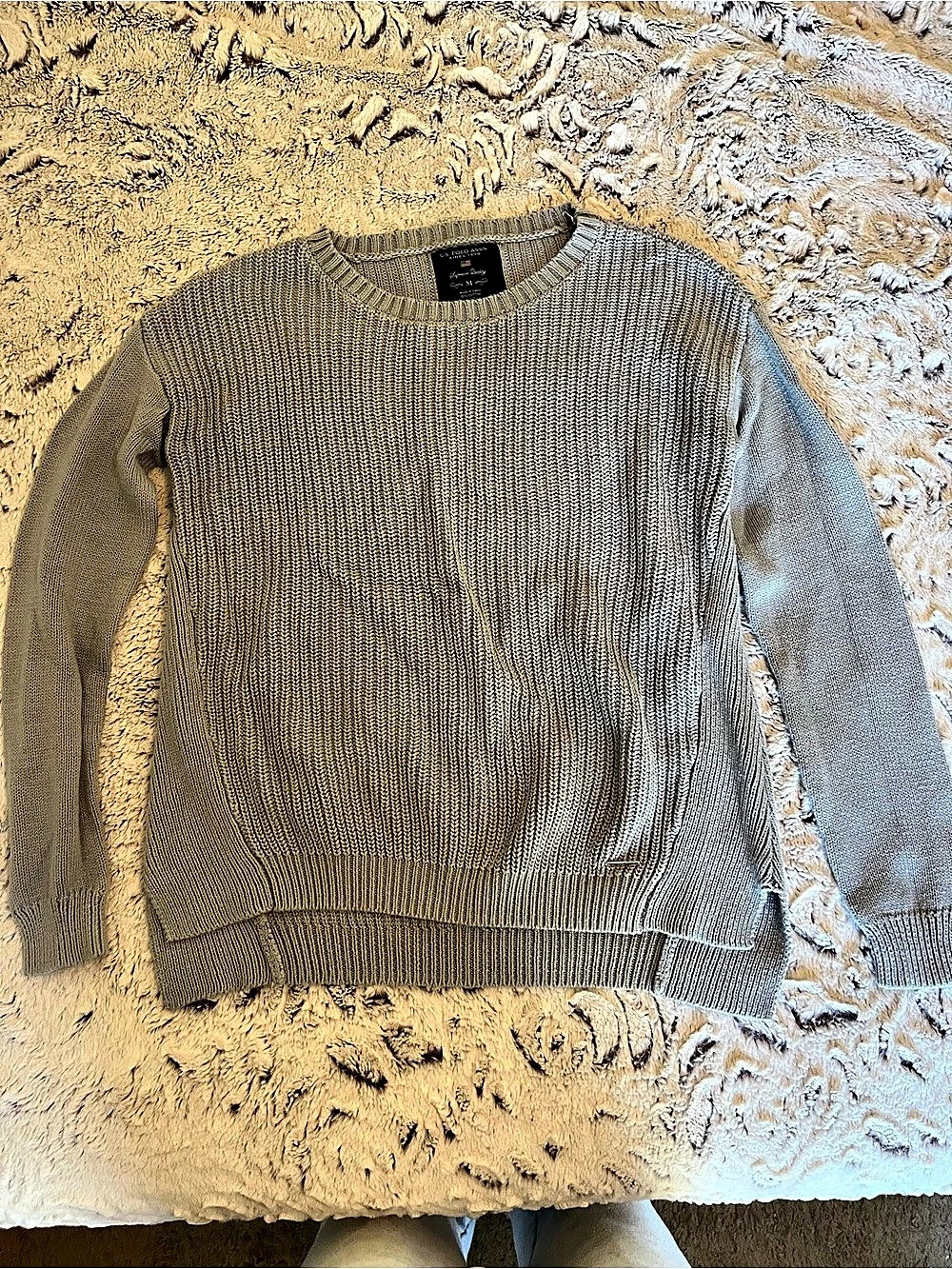 U.S. Polo Assn. Women’s Cotton Crewneck Sweater Size Medium
